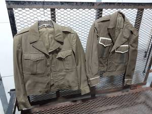 lot 20 image: 2-Vintage Military Jackets