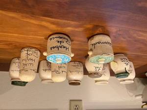lot 84 image: Wonderful Lot Of French Clay Jars