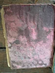 lot 176 image: WOW LOT OF 5 ANTIQUE BOOKS