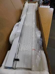 lot 94 image: 2 Inch Faux Wood Blinds White - 42 Wide x 45 Long