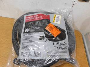 lot 97 image: Everbilt 1-14 in. x 24 ft. Sump Pump Discharge Hose Kit