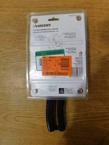 lot 147 image: Husky 2 in. Ratcheting PVC Cutter