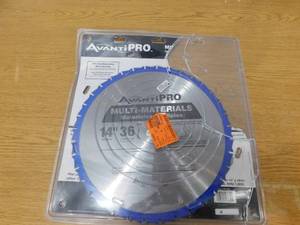 lot 150 image: Avanti Pro 14 in. x 36-Tooth Multi-Material Circular Saw Blade