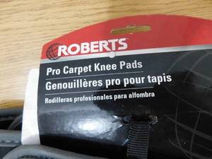 lot 153 image: Roberts Pro Carpet Knee Pads