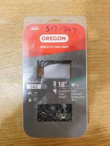 lot 166 image: Oregon S62T 2-Pack Chainsaw Chain for 18 in. Bar Fits Husqvarna, Echo, Poulan, Craftsman, Homelite and more