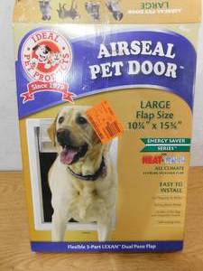 lot 192 image: Ideal Pet 6.625 in. x 11.25 in. Medium AirSeal Dog and Pet Door