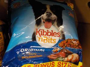 50 lb. Bag Kibbles n Bits Dog Food...