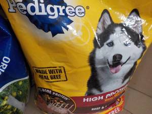 Pedigree 20 lb. Dog Food...