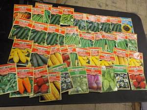 40 Packet Vegetable and Flower Seed...