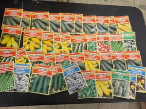 40 Packet Vegetable and Flower Seed...