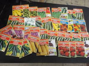 40 Packet Vegetable and Flower Seed...