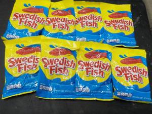 8 Bags Swedish Fish best date 082...