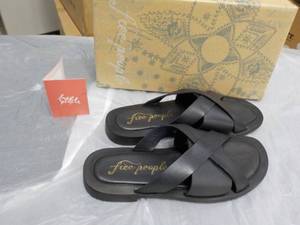 Free People Del Mar Slide Sandal Bl...