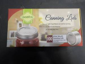 Oozita Wide Mouth Canning Lids...