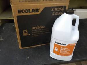Case of Ecolab Revitalize 4 Gallon ...