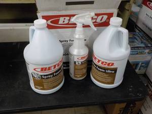 2 Gallon Jugs Betco Spray Foam Ultr...