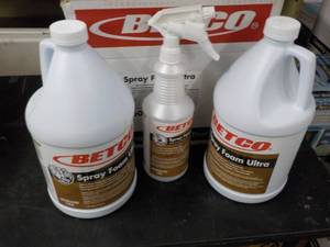 2 Gallon Jugs Betco Spray Foam Ultr...