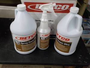 2 Gallon Jugs Betco Spray Foam Ultr...