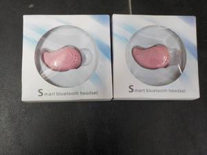 2 Pink Smart Bluetooth Headsets...