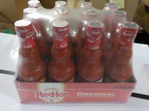 Case of 12 Bottles Franks Red Hot ...