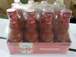Case of 12 Bottles Franks Red Hot ...