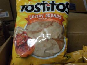 Case of Tostitos Crispy Rounds...