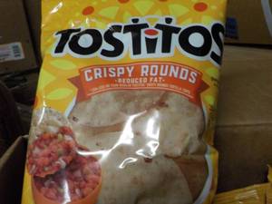 Case of Tostitos Crispy Rounds...
