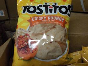Case of Tostitos Crispy Rounds...