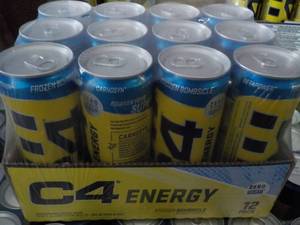 Case of 12 C4-Energy Drinks...