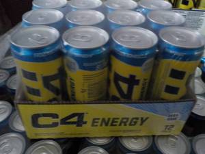 Case of 12 C4-Energy Drinks...
