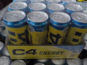 Case of 12 C4-Energy Drinks...