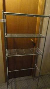 lot 185 image: Metal Shelf