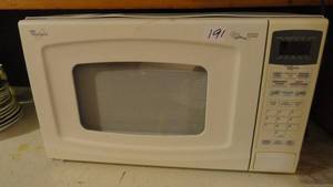 lot 191 image: Whirlpool Microwave
