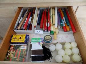 lot 53 image: Large Lot of Candles