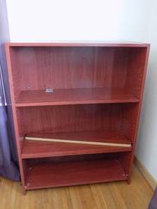 lot 89 image: Wooden Book Shelf With 4 Shelves