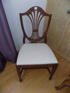 lot 110 image: Wooden Chair