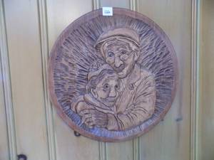 lot 122 image: Wooden Decor 18 Across