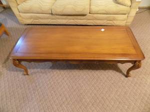 lot 158 image: Wooden Coffee Table