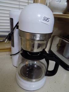 lot 225 image: Kitchen Aid Coffee Maker