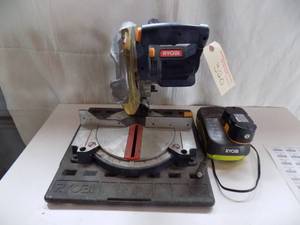 lot 320 image: Ryobi Miter Saw 18V
