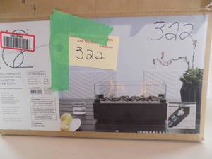 lot 322 image: Project Plug In Fire Place For Counter