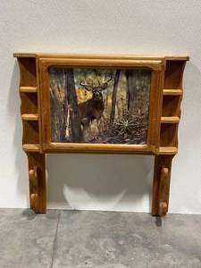 Gun Rack with Clock