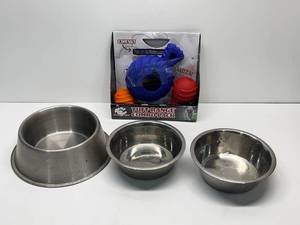 Dog Dishes and Chew Toys