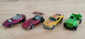 lot 8 image: Four Vintage Hot Wheels Redline Cars