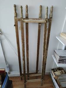lot 155 image: Antique Three Part Screen