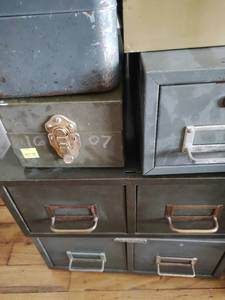 lot 157 image: Collection Of Filing Boxes And Contents