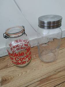 lot 183 image: Two Large Glass Jars