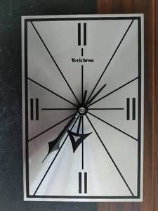 lot 30 image: Vintage Mid Century Verichron Wall Clock