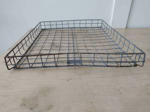 lot 75 image: Vintage Metal Basket