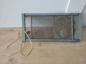lot 114 image: Vintage Window Fan by Gilbert